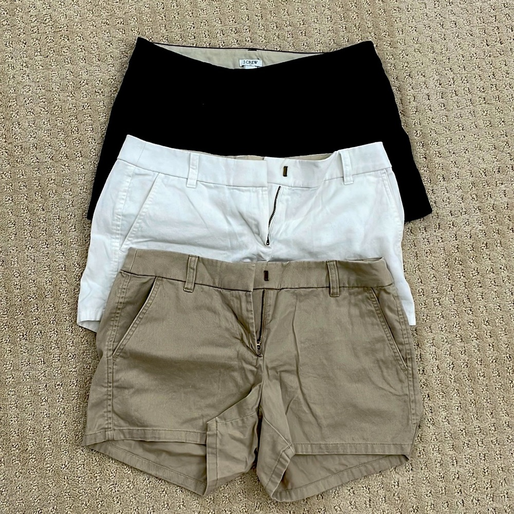 Set of 3 J crew classic shorts